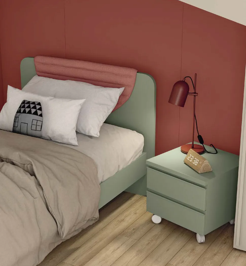 Letto singolo Andrea linea Airone