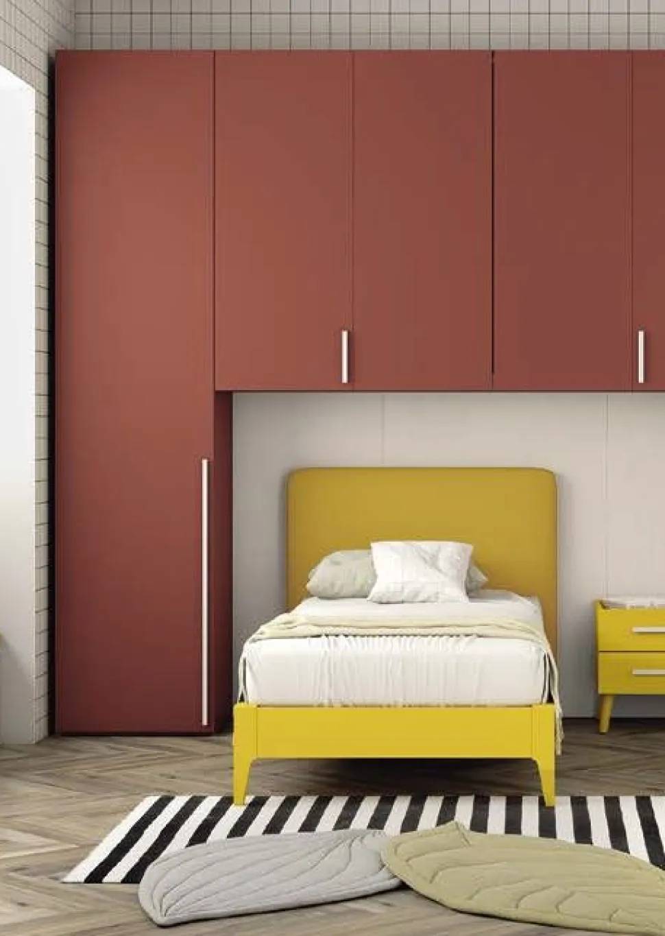 Letto singolo David linea Airone
