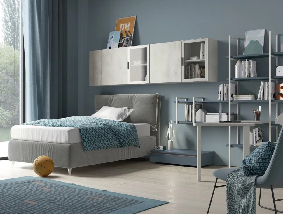 Letto singolo Nuvola linea Airone