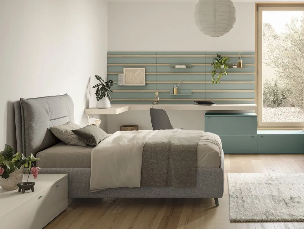 Letto singolo Nuvola linea Airone