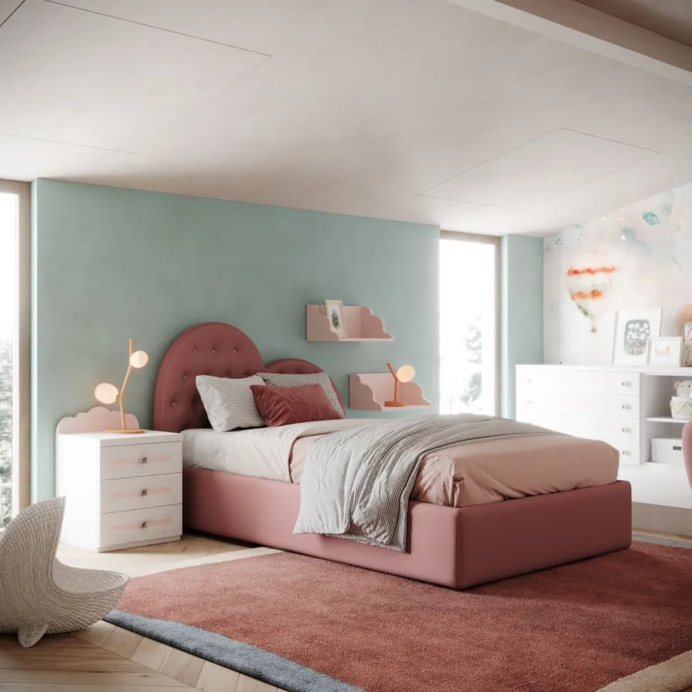 Letto singolo Swarovski linea Colorfull vari colori
