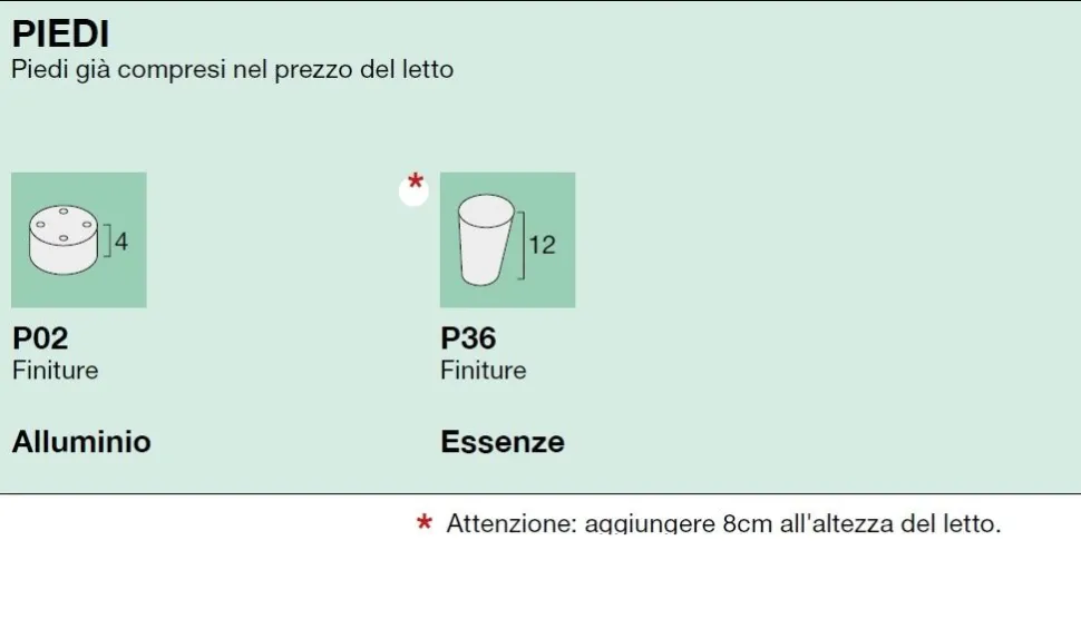 Letto singolo Verde Salvia con testiera sagomata disponibile in 4 misure e vari tessuti