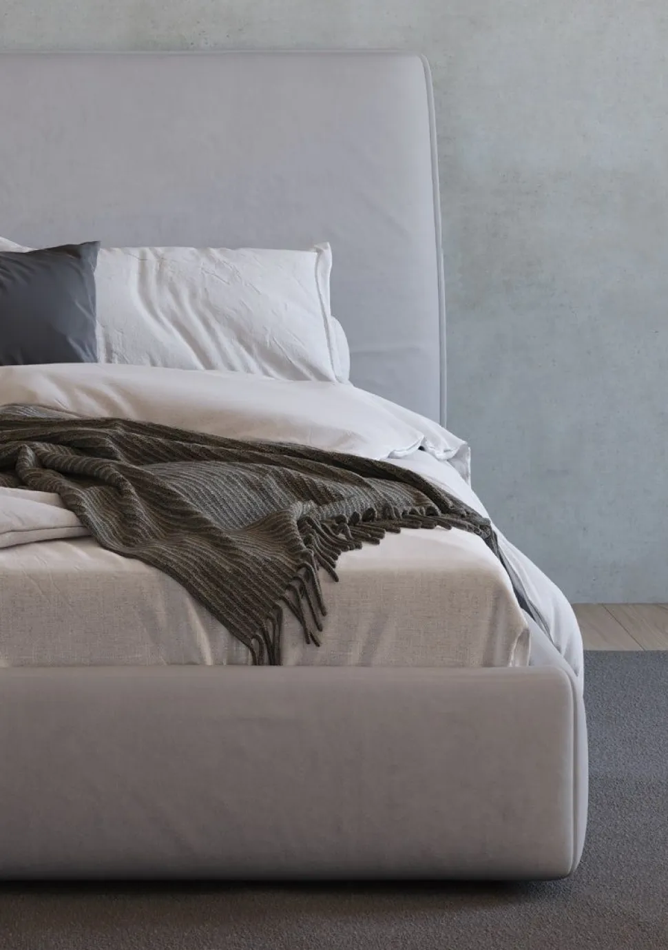 Letto una piazza e mazza contenitore Rest linea New Season