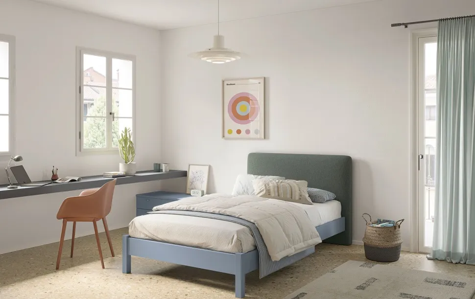 Letto una piazza e mezza David linea Airone