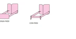 Letto Una piazza e mezza Linus 15 colorazioni