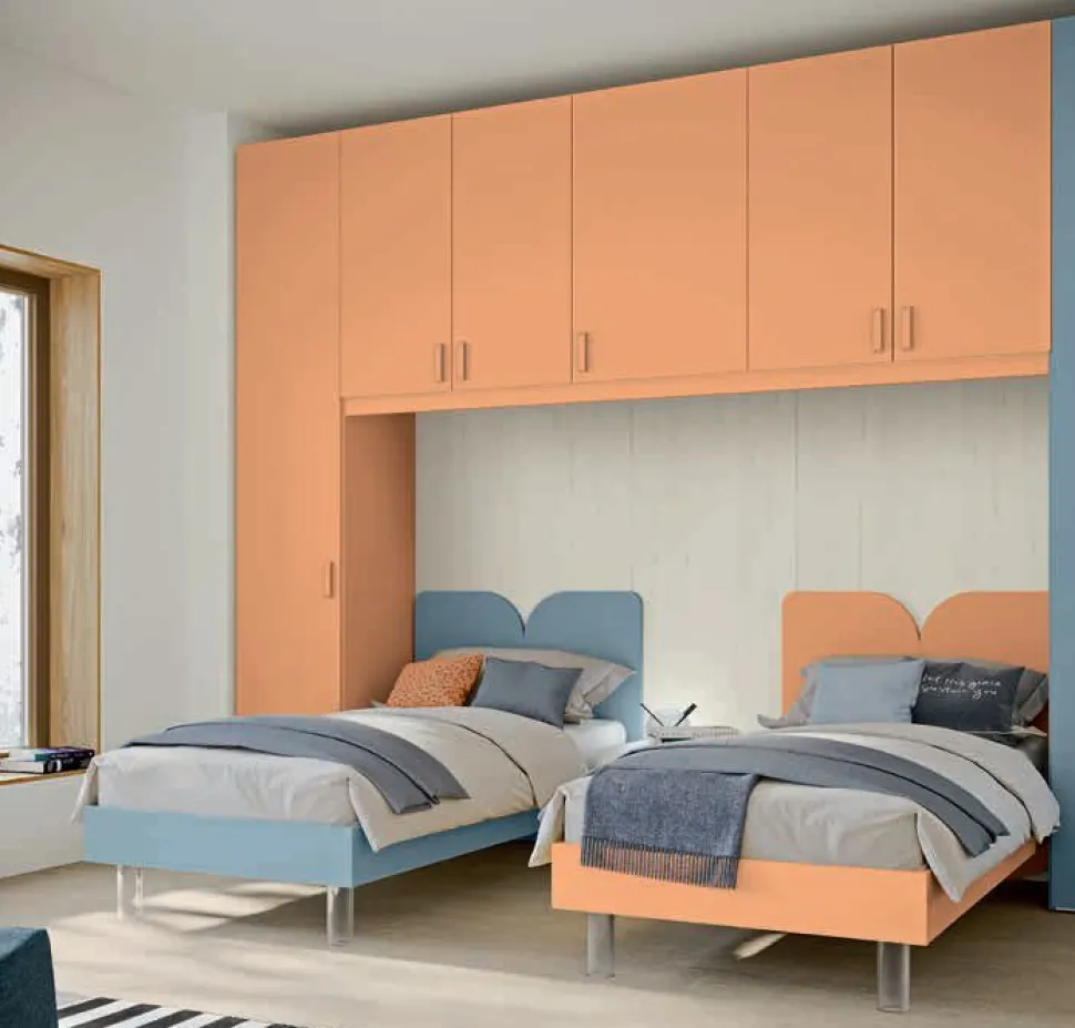 Letto Una piazza e mezza Linus 15 colorazioni
