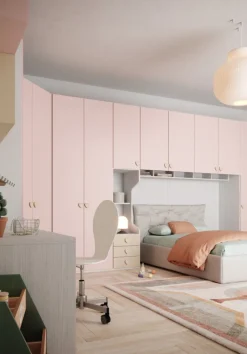 Letto una piazza e mezza Pool linea Fly imbottito in tessuto