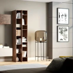 Libreria modulare Net linea Contact disponibile in 2 misure e 30 colori
