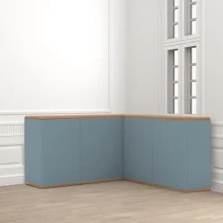 Madia ad angolo moderna 135x123 cm