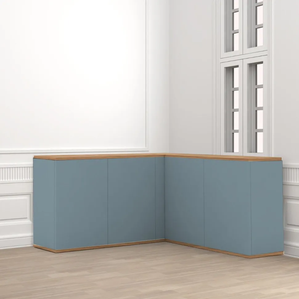 Madia ad angolo moderna 135x123 cm