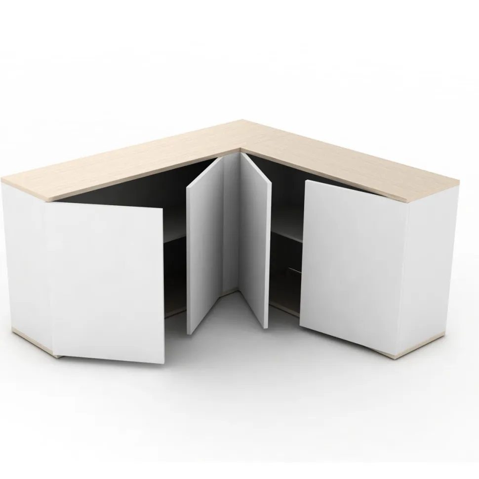 Madia ad angolo moderna 135x123 cm
