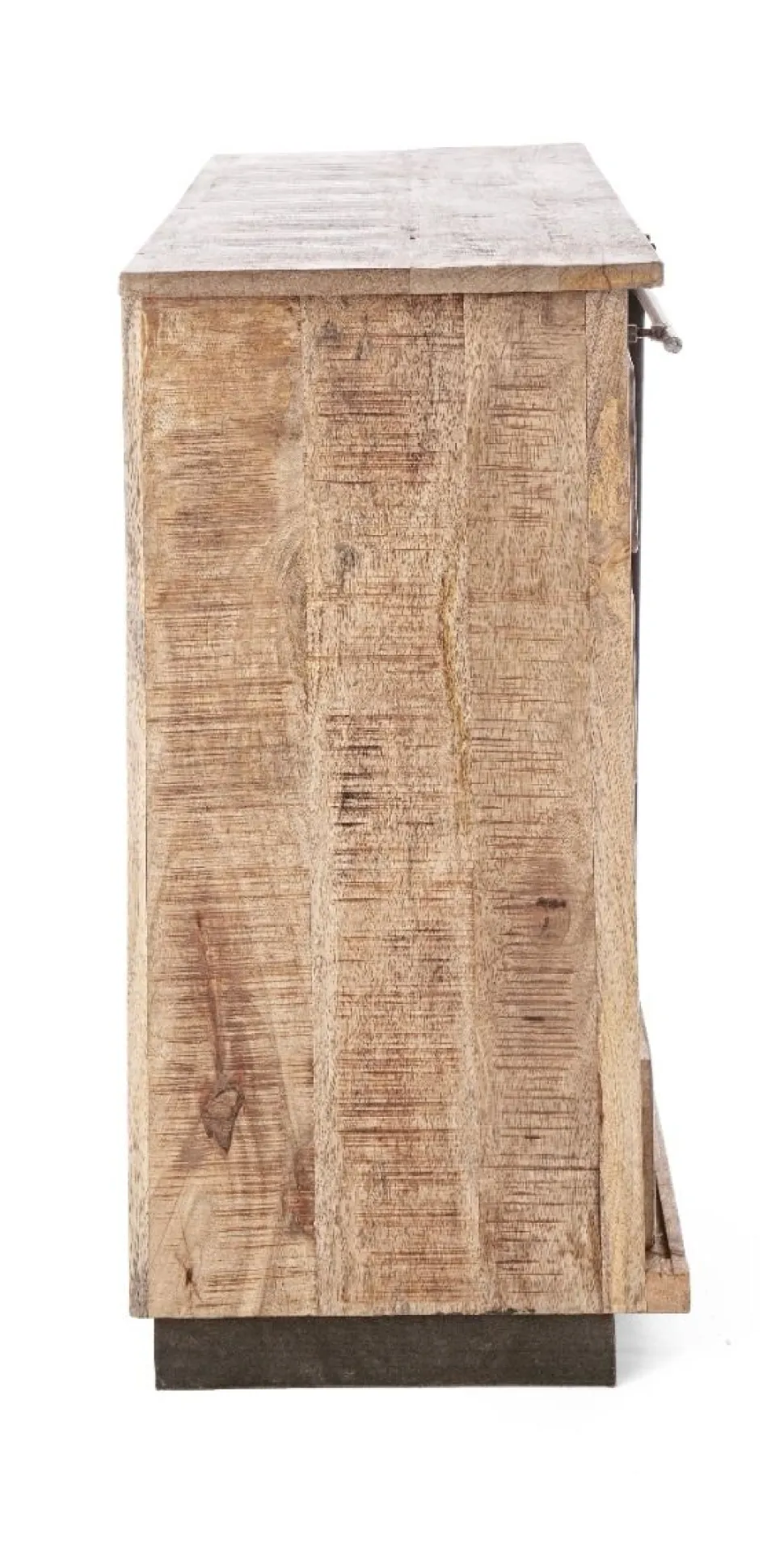 Madia 1 anta e 4 cassetti Tudor in legno di mango