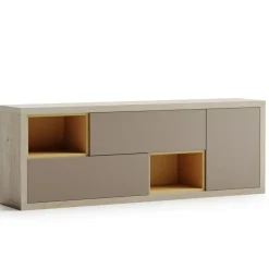 Madia 1 anta e 2 cassetti Vas linea Contact disponibile in 30 colori