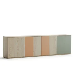 Madia 4 ante Color linea Contact disponibile in 30 colori