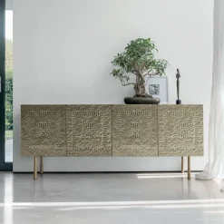Madia 4 ante con piedini Artemide disponibile in vari colori