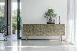 Madia 4 ante con piedini Artemide disponibile in vari colori