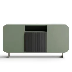 Madia 3 ante con telaio in alluminio Mare linea Contact disponibile in 2 misure e 30 colori