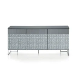 Madia 3 ante e 3 cassetti disponibile in 3 misure con Grafica e colori personalizzabili