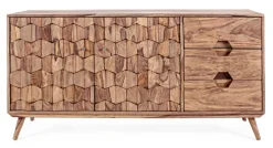 Madia 2 ante e 3 cassetti Kant in legno Sheesham