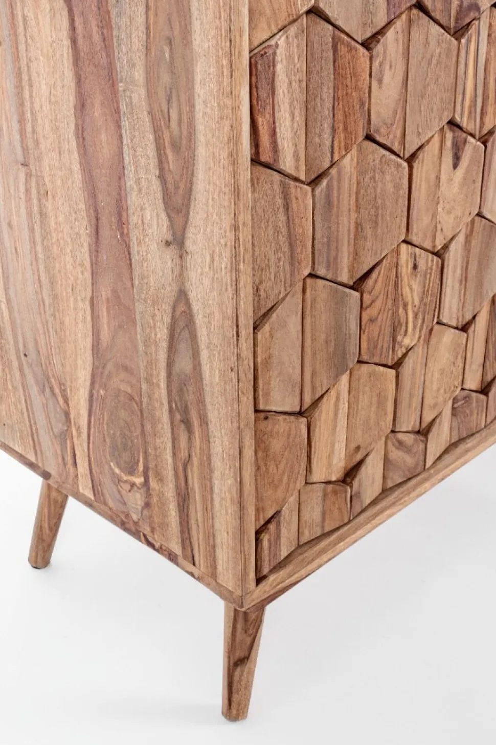 Madia 2 ante e 3 cassetti Kant in legno Sheesham