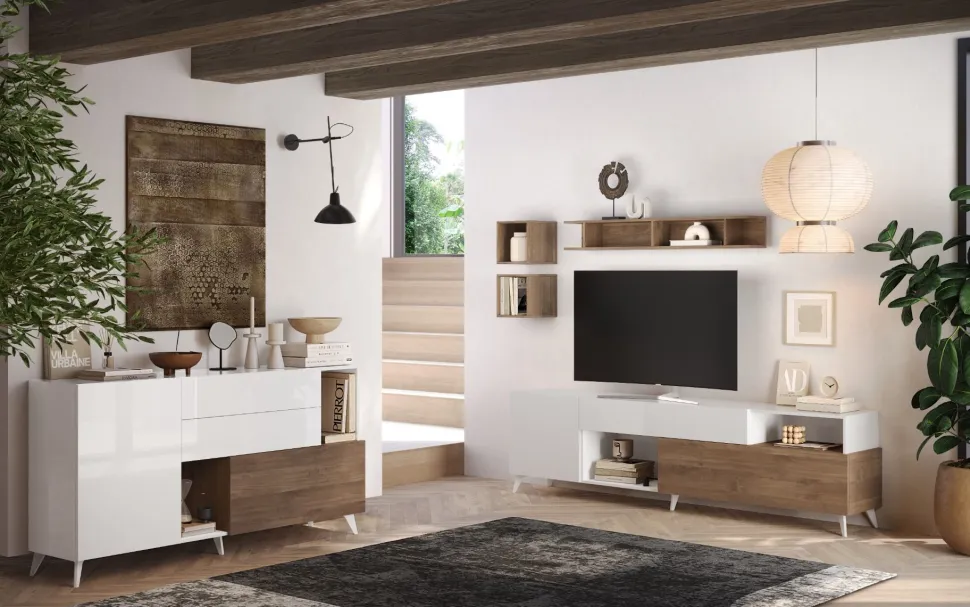 Madia 2 ante e 2 cassetti linea Odessa L 181 disponibile in 4 colori