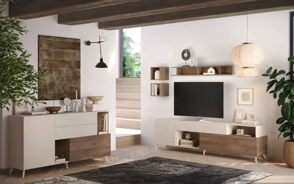 Madia 2 ante e 2 cassetti linea Odessa L 181 disponibile in 4 colori