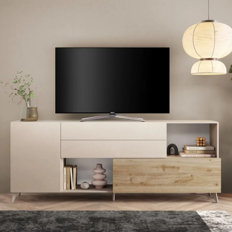 Madia 2 ante e 2 cassetti linea Odessa L 240 disponibile in 4 colori