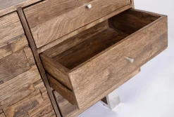 Madia 2 ante e 3 cassetti Stanton in legno di mango
