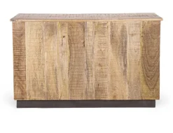Madia 2 ante e 7 cassetti Tudor in legno di mango