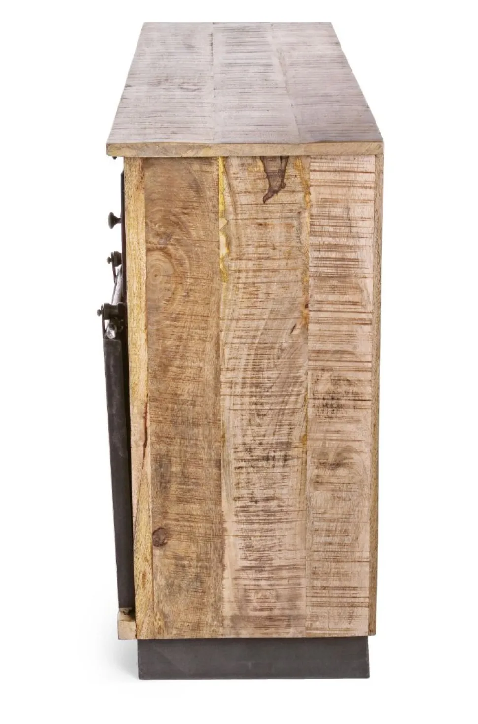 Madia 2 ante e 7 cassetti Tudor in legno di mango