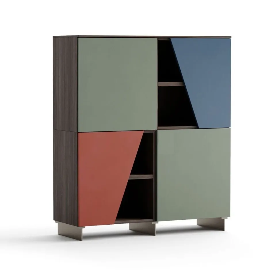 Madia 4 ante Fool linea Contact disponibile in 30 colori