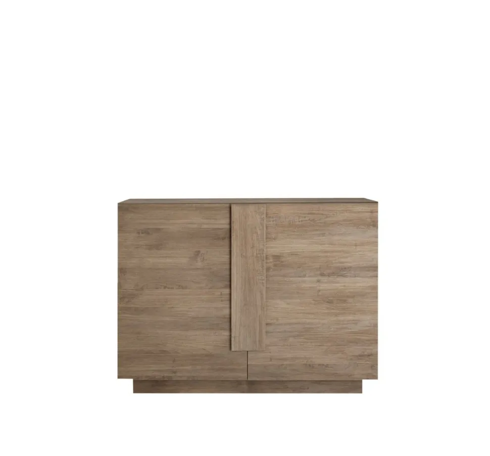 Madia 2 ante linea Sax in finitura Rovere Mercure