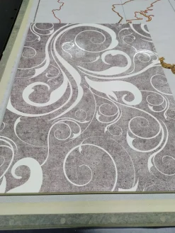 Madia HIT Linea Fancy finitura Bianco lucido con Serigrafia