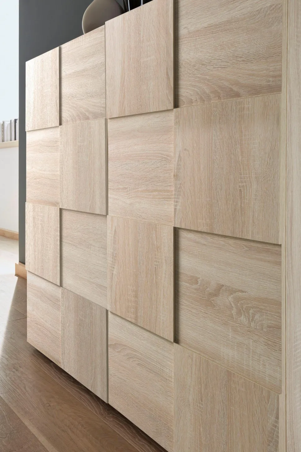 Madia linea Dama 2 ante in Rovere