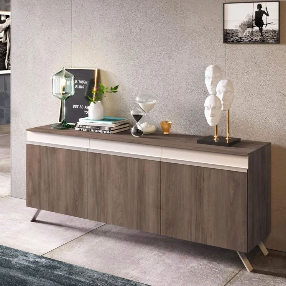 Madia London linea Domino in Cachemire e Grigio