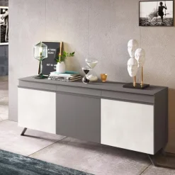 Madia London linea Domino in Cachemire e Grigio