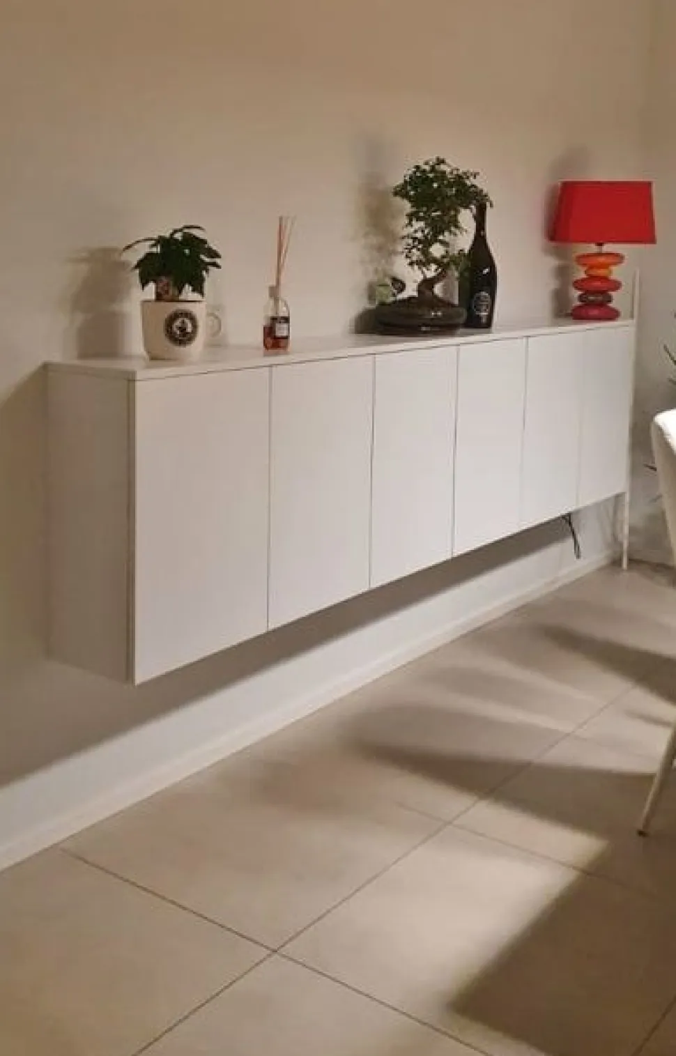 Madia Sospesa moderna 2 ante Ala 15 colorazioni