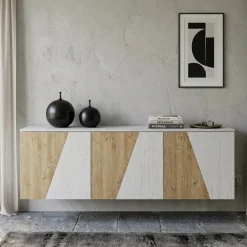 Madia Sospesa Moderna Ilary - Linea Contact (Colori Personalizzabili)