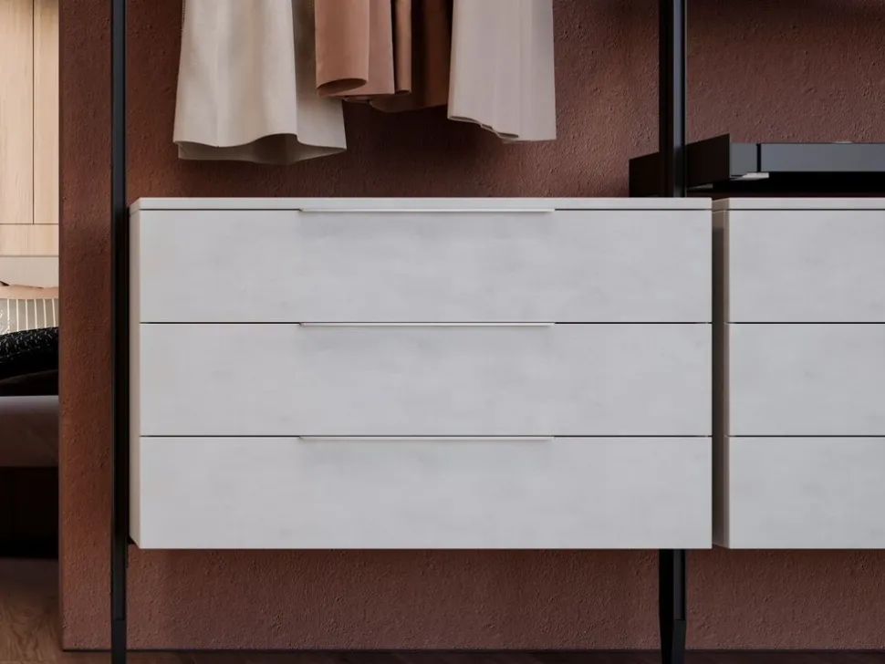 Maniglia in alluminio anodizzato opaco per mobili Setubal disponibile in 2 misure