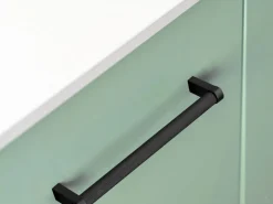 Maniglia in alluminio per mobili Bergen disponibile in 2 misure e 2 colori