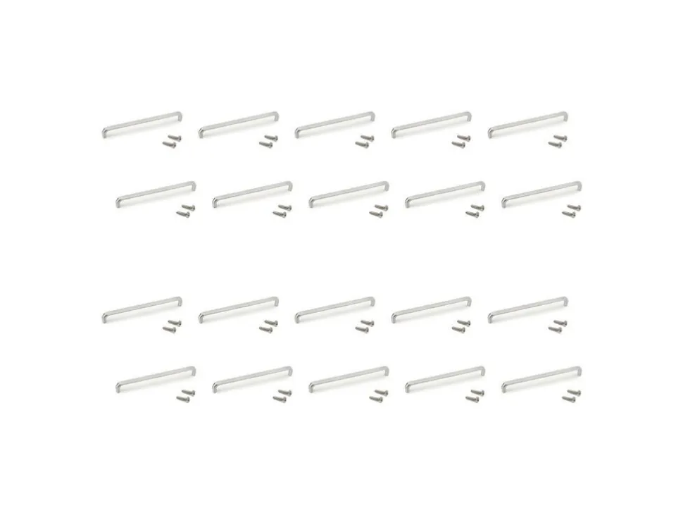 Maniglia in zama per mobili Zagreb L236mm interasse 224mm