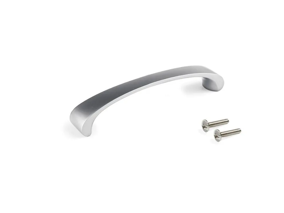 Maniglia per mobili Kyoto L110mm interasse 96mm disponibile in 2 colori
