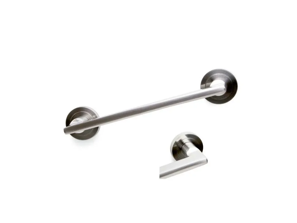Maniglie dritte con rosette di diametro 50 mm per porte scorrevoli