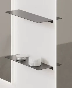 Mensola in alluminio Ludos disponibile in 3 colori