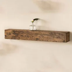 Mensola in legno massello 60 cm