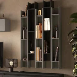 Mensola libreria sospesa linea Arte disponibile in 10 colori