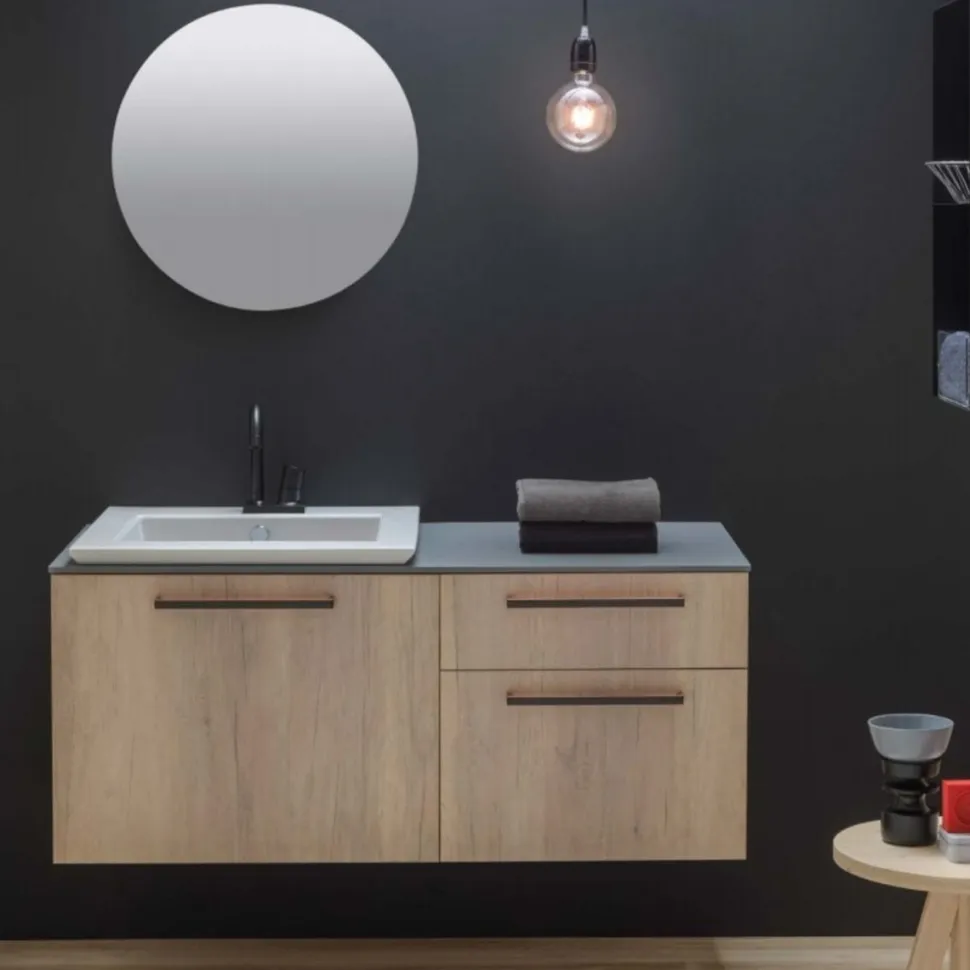 Mobile Bagno sospeso Beta disponibile in vari colori