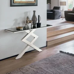 Mobile da ingresso con consolle Cross disponibile in vari colori