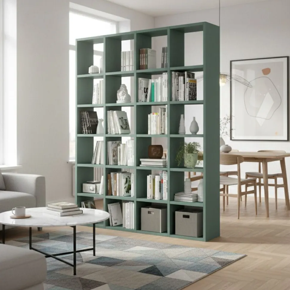 Mobile libreria aperta moderna