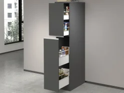 Mobile portaspezie in finitura Antracite Opaco e Ardesia